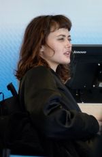 ELLA PURNELL at LAX Airport in Los Angeles 02/19/2019