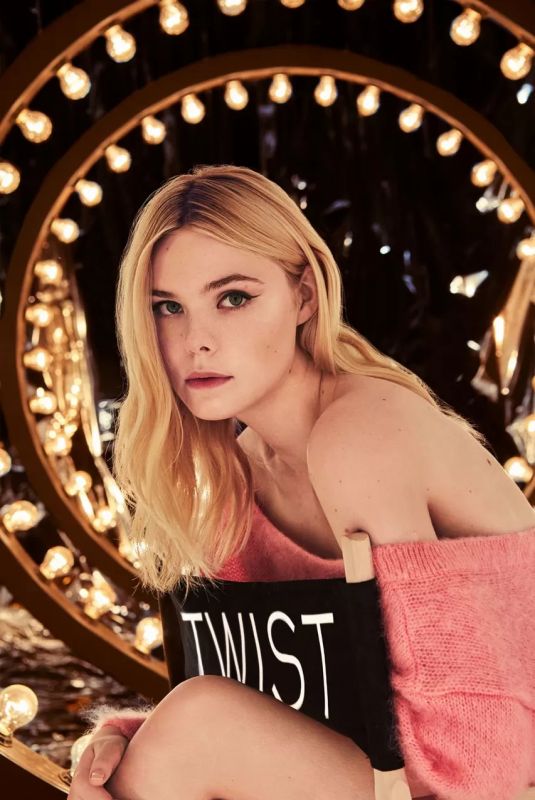ELLE FANNING for Miu Miu Twist 2019