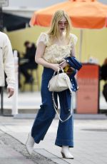ELLE FANNING Out Shopping in Beverly Hills 02/27/2019