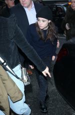 ELLEN PAGE Arrives at BBC Studios in London 02/08/2019