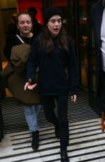 ELLEN PAGE Arrives at BBC Studios in London 02/08/2019