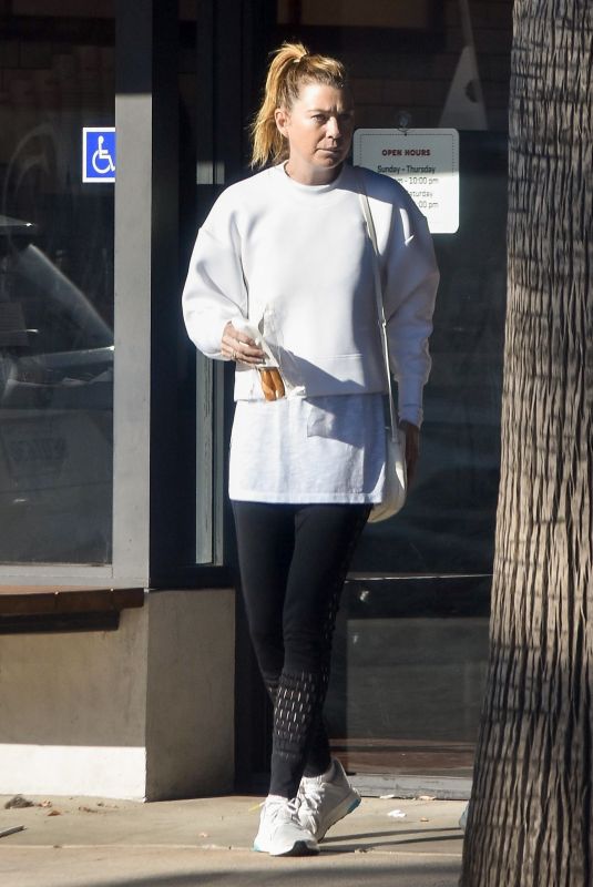 ELLEN POMPEO Out and About in Studio City 02/05/2019