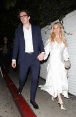 ELLIE GOULDING and Caspar Jopling at Chateau Marmont in West Hollywood 02/14/2019