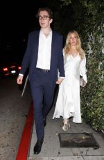 ELLIE GOULDING and Caspar Jopling at Chateau Marmont in West Hollywood 02/14/2019