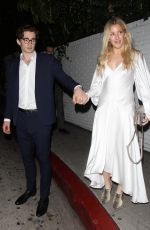 ELLIE GOULDING and Caspar Jopling at Chateau Marmont in West Hollywood 02/14/2019
