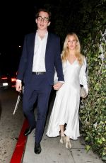 ELLIE GOULDING and Caspar Jopling at Chateau Marmont in West Hollywood 02/14/2019