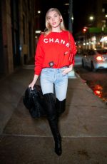 ELSA HOSK Night Out in New York 02/13/2019