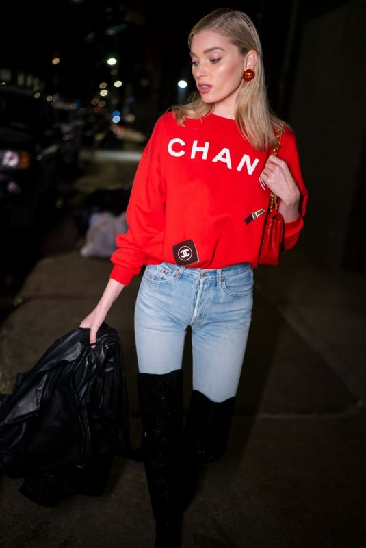 ELSA HOSK Night Out in New York 02/13/2019