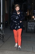 ELSA HOSK Night Out in New York 02/27/2019