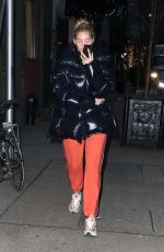 ELSA HOSK Night Out in New York 02/27/2019