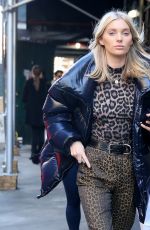 ELSA HOSK Out at New York Fashion Week 02/04/2019