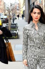 EMERAUDE TOUBIA Arrives at Build in New York 02/25/2019