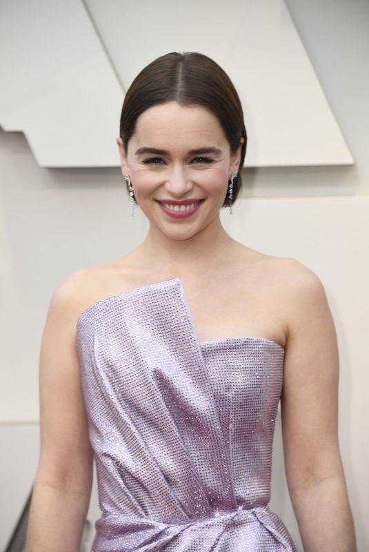 EMILIA CLARKE at Oscars 2019 in Los Angeles 02/24/2019