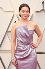 EMILIA CLARKE at Oscars 2019 in Los Angeles 02/24/2019