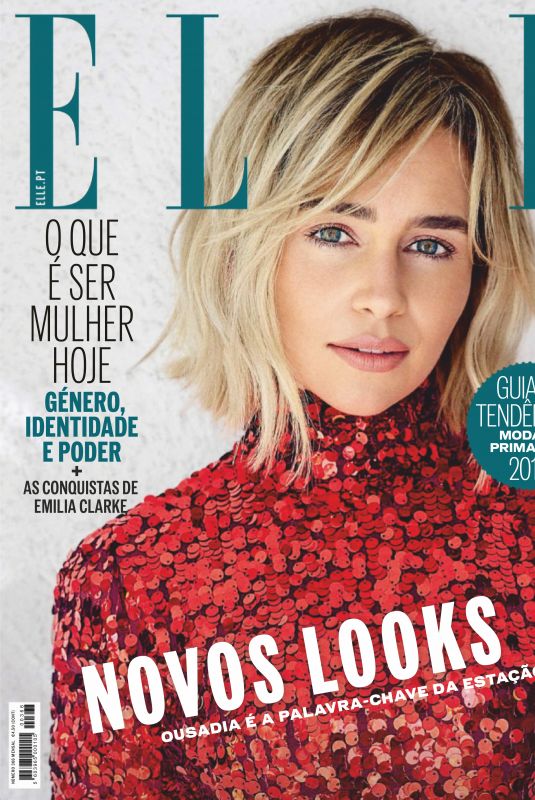 EMILIA CLARKE in Elle Magazine, Portugal March 2019