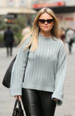 EMILY ATACK Leaves Global Radio in London 02/12/2019