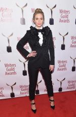 EMILY BLUNT at Writers Guild Awards in Los Angles 02/17/2019