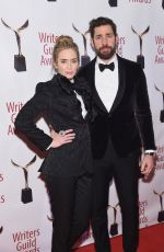 EMILY BLUNT at Writers Guild Awards in Los Angles 02/17/2019