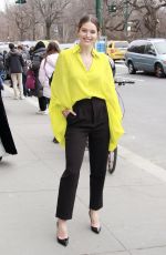 EMILY DIDONATO at Caroline Herrera Fashion Show in New York 02/11/2019
