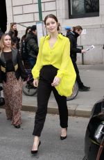EMILY DIDONATO at Caroline Herrera Fashion Show in New York 02/11/2019