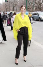 EMILY DIDONATO at Caroline Herrera Fashion Show in New York 02/11/2019