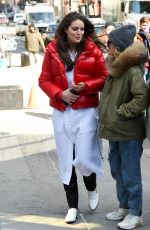 EMILY DIDONATO on the Set of Maybelline Photoshoot in New York 02/14/2019