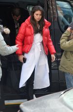 EMILY DIDONATO on the Set of Maybelline Photoshoot in New York 02/14/2019