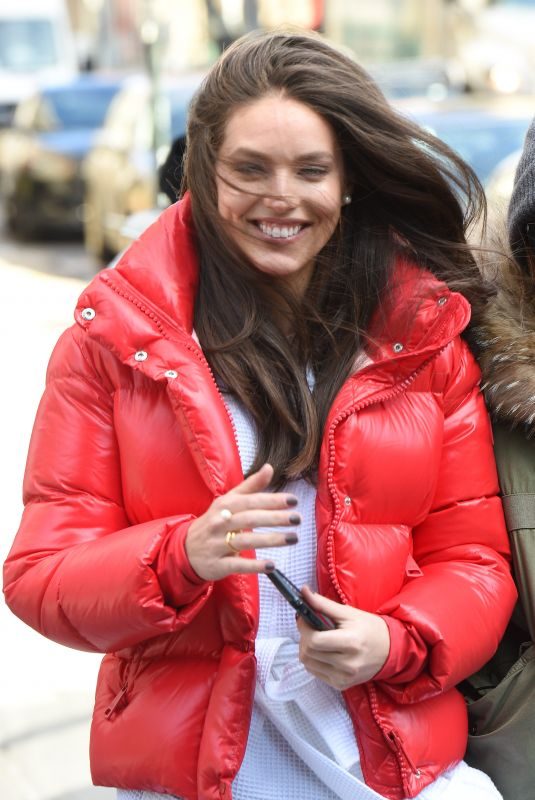 EMILY DIDONATO on the Set of Maybelline Photoshoot in New York 02/14/2019