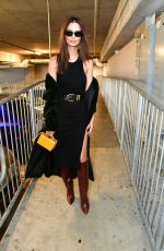 EMILY RATAJKOWSKI Arrives at Michael Rubin