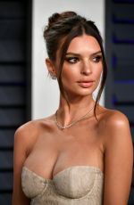 EMILY RATAJKOWSKI at Vanity Fair Oscar Party in Beverly Hills 02/24/2019