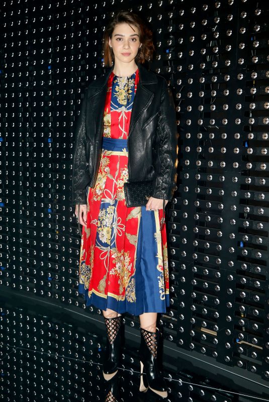 EMMA APPLETON at Gucci Fashion Show at LFW in London 02/20/2019