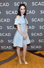 EMMA DUMONT at Scad Atvest in Atlanta 02/08/2019