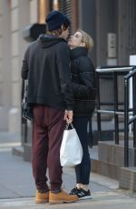 EMMA ROBERTS and Evan Peters Out in New York 02/14/2019