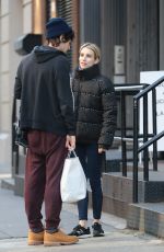 EMMA ROBERTS and Evan Peters Out in New York 02/14/2019