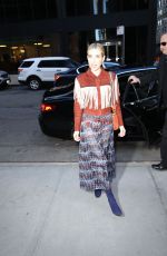 EMMA ROBERTS Arrives at Longchamp Fashion Show in New York 02/09/2019