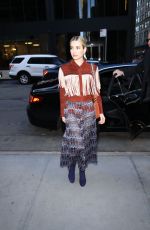 EMMA ROBERTS Arrives at Longchamp Fashion Show in New York 02/09/2019