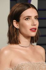 EMMA ROBERTS at Vanity Fair Oscar Party in Beverly Hills 02/24/2019