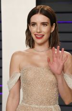 EMMA ROBERTS at Vanity Fair Oscar Party in Beverly Hills 02/24/2019
