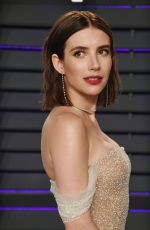 EMMA ROBERTS at Vanity Fair Oscar Party in Beverly Hills 02/24/2019