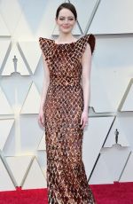 EMMA STONE at Oscars 2019 in Los Angeles 02/24/2019