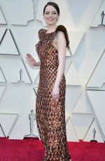 EMMA STONE at Oscars 2019 in Los Angeles 02/24/2019