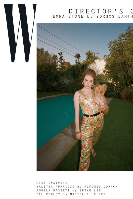 EMMA STONE for W Magazine, 2019
