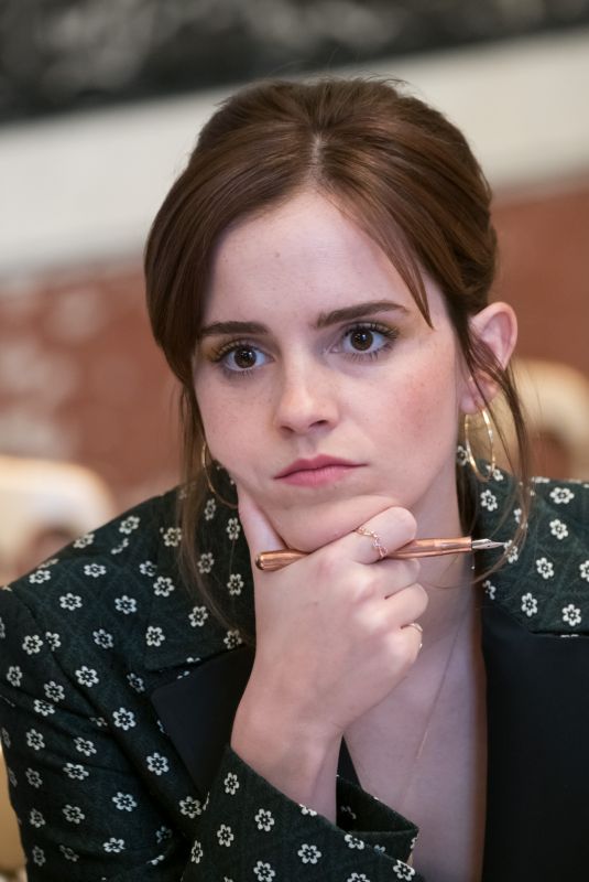 EMMA WATSON at G7 Gender Equality Advisory Council Meeting in Paris 02/19/2019