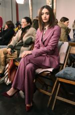 EMMY ROSSUM at Gabriela Hearst Show at New York Fashion Week 02/12/2019