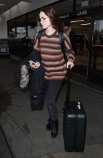 EVAN RACHEL WOOD at Los Angeles International Airport 02/02/2019