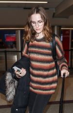 EVAN RACHEL WOOD at Los Angeles International Airport 02/02/2019