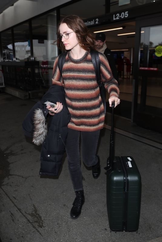 EVAN RACHEL WOOD at Los Angeles International Airport 02/02/2019