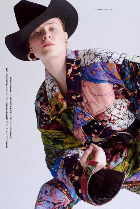 EVAN RACHEL WOOD for Number One Magazine, March 2019