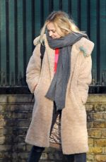 FEARNE COTTON Out and About in London 01/30/2019