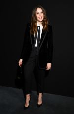 FELICITY JONES at Saint Laurent Show at Paris Fashion Week 02/26/2019